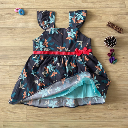 Baby Girl Woven Printed Frock