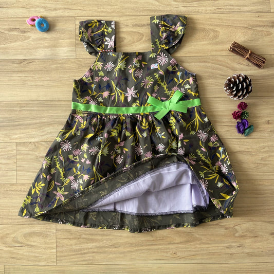 Baby Girl Woven Printed Frock