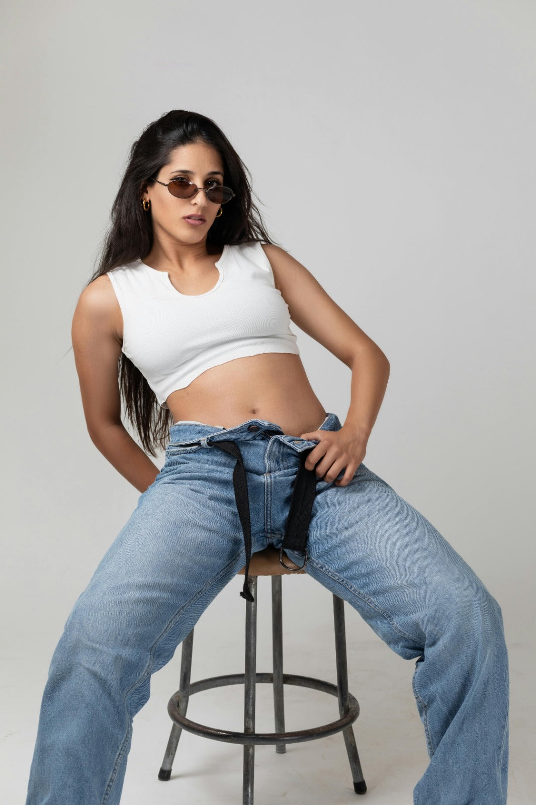 Notch Me Up Ribbed Crop Top