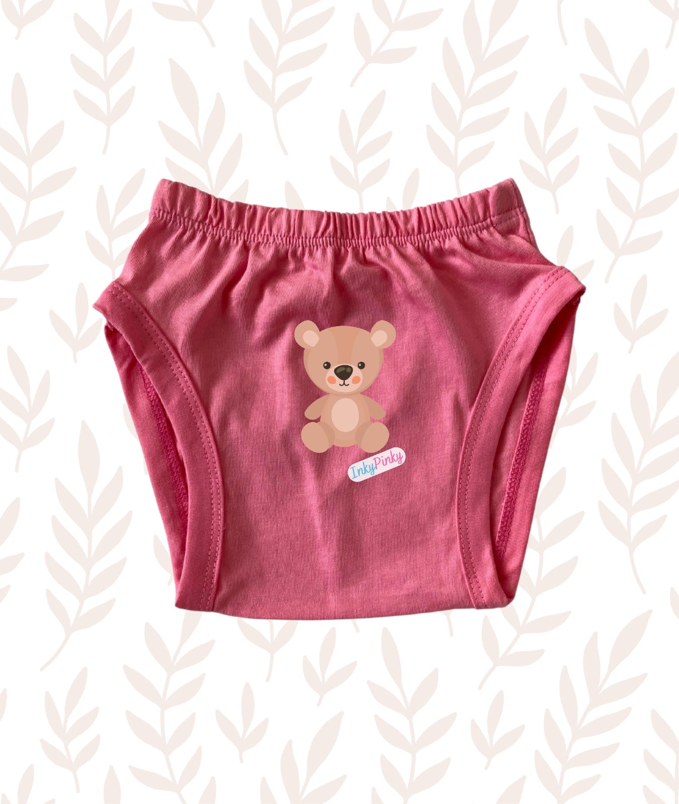 Pack of 10 Unisex Reusable Cotton Printed Briefs