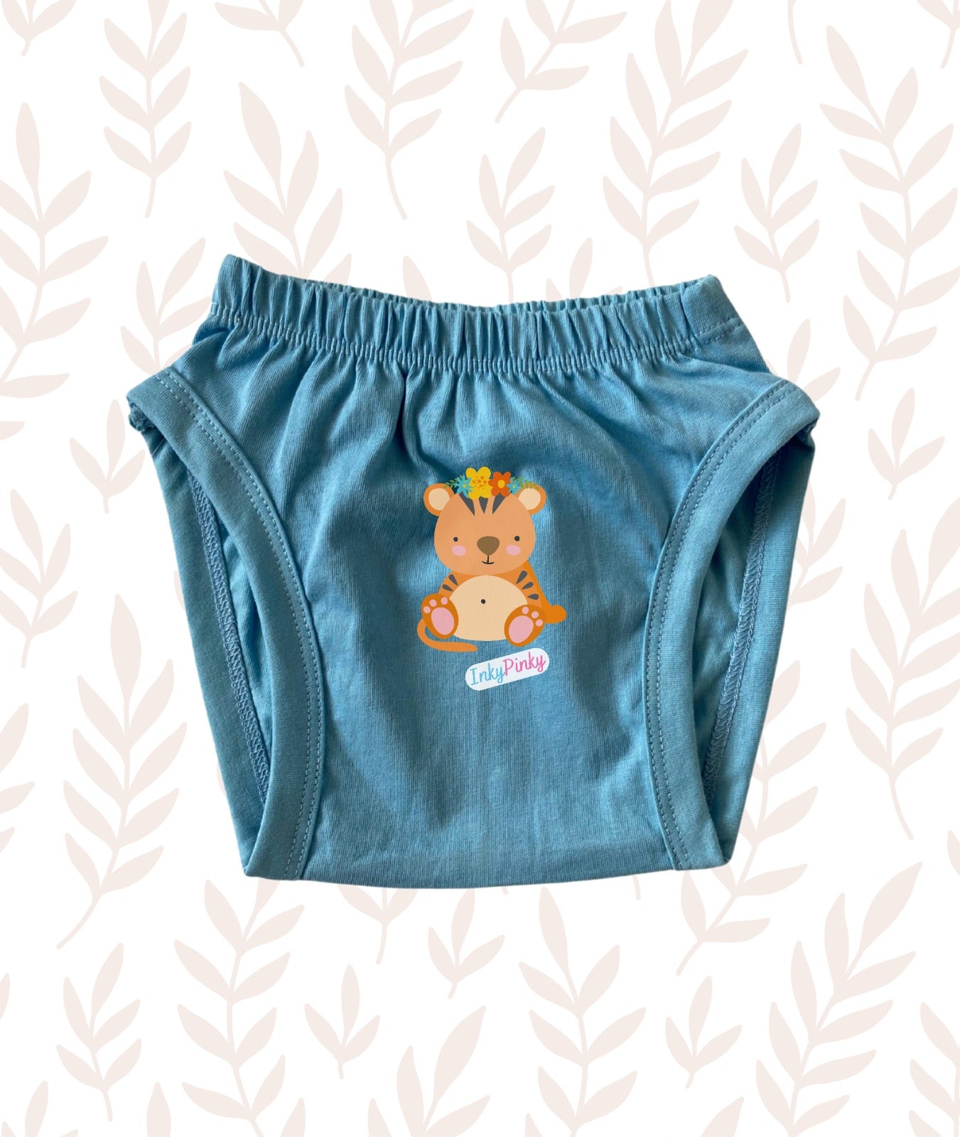 Pack of 10 Unisex Reusable Cotton Printed Briefs