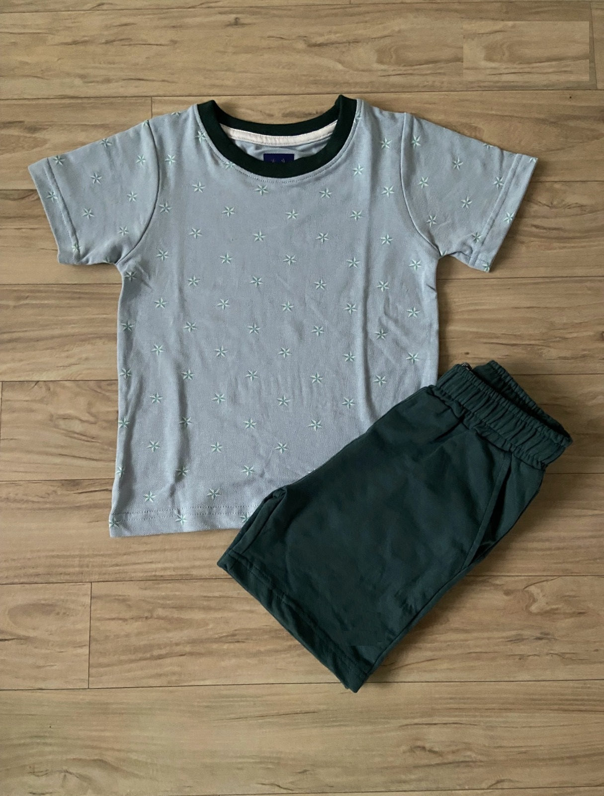 Girls T Shirt with Shorts Combo Set IP10