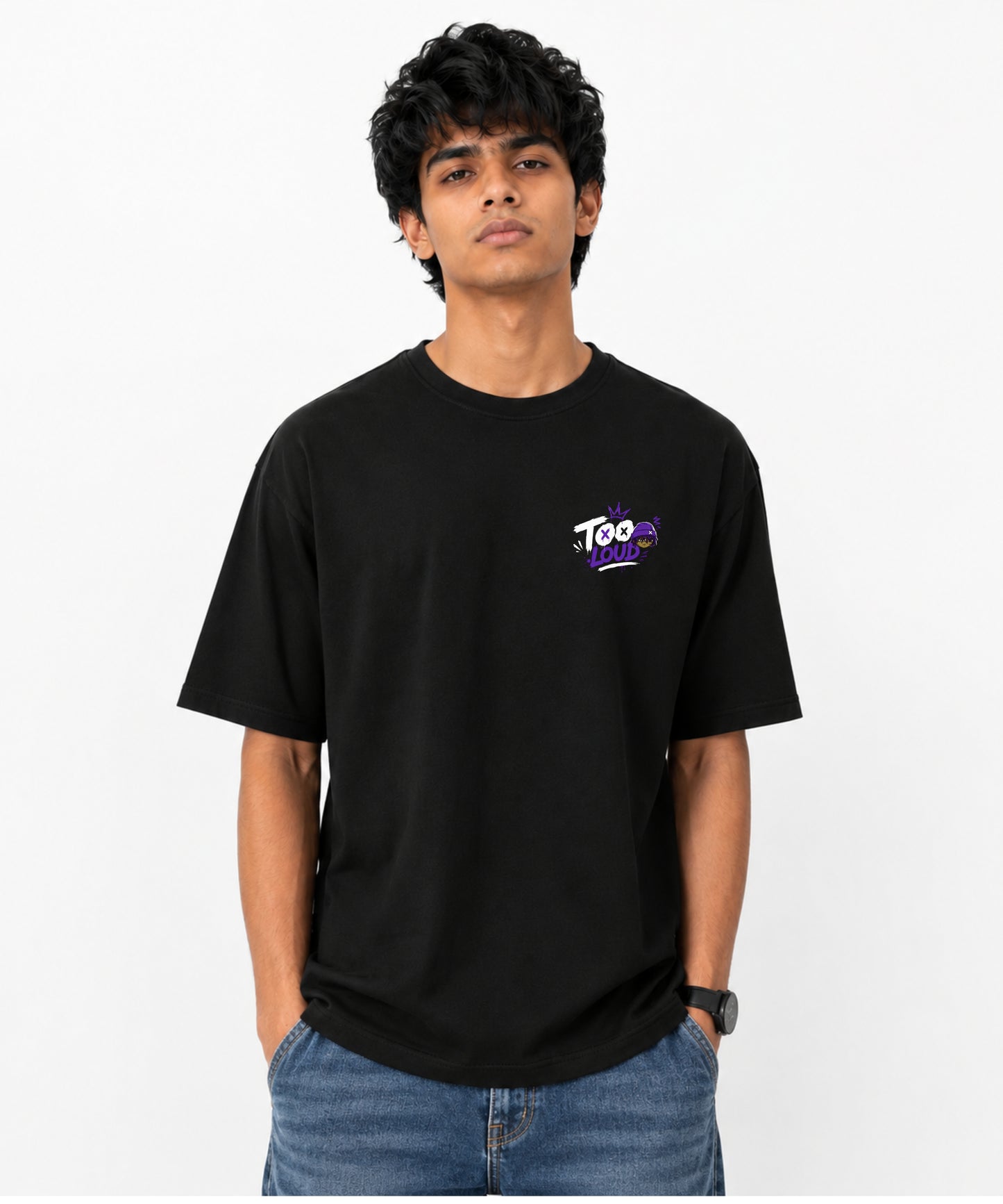 Men's Over Sized T shirt / Drop Shoulder Loud