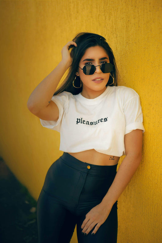 Pleasures Printed Cotton T-Shirt