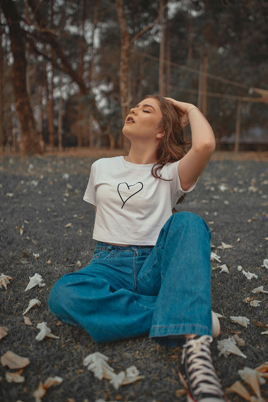 Crushing Printed Cotton T-Shirt