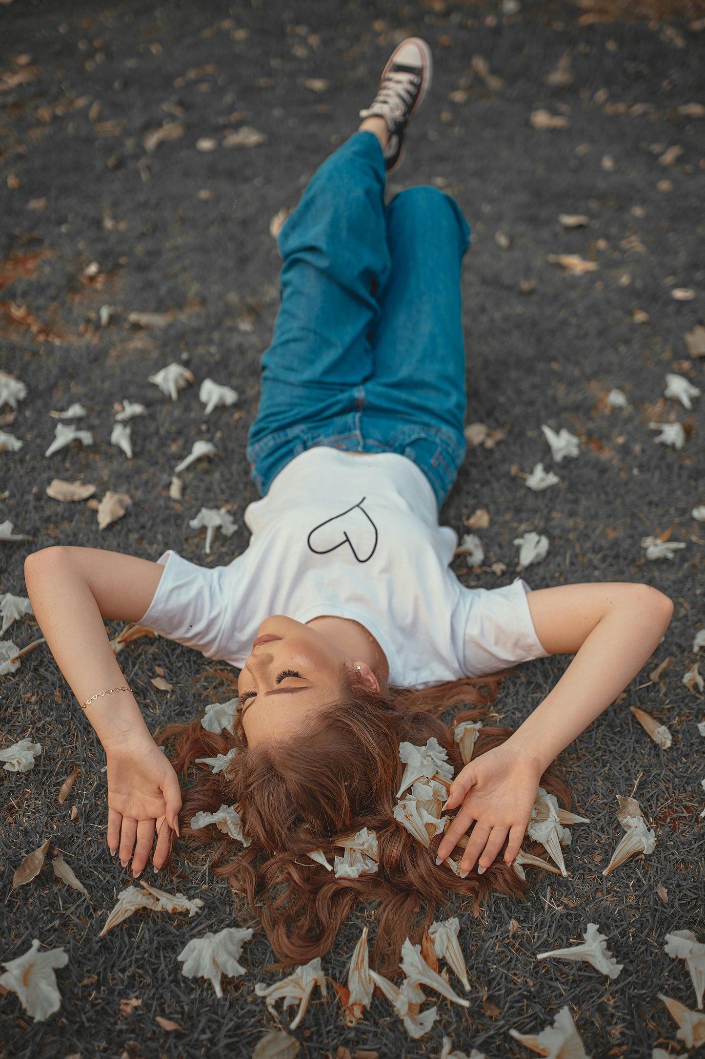 Crushing Printed Cotton T-Shirt